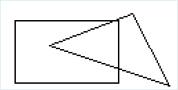 Rectangle et triangle en DrawStat
