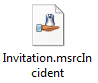 Fichier d'invitation