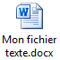 Fichier docx.