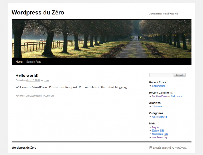 Blog Wordpress du Zéro hébergé sur Windows Azure
