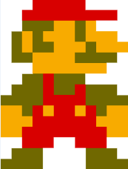 Les pixels de Mario