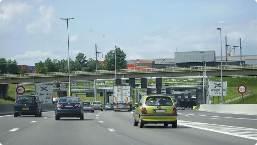 Une autoroute belge