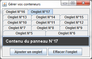 Beaucoup, beaucoup d'onglets…