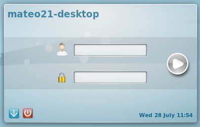 KDM, l'interface de login de KDE