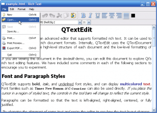 Programme Qt sous Windows XP